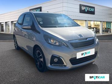 SPOTICAR Peugeot 108 1.2 Puretech 82ch Bvm5 Allure Occasion - Citadine Essence Gris - Brignoles - 1203970173_5