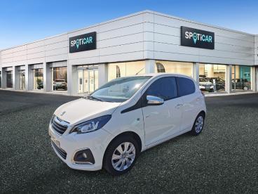 SPOTICAR Peugeot 108 Vti 72 Style Occasion - Citadine Essence Blanc - Brindas - 1203971670_1