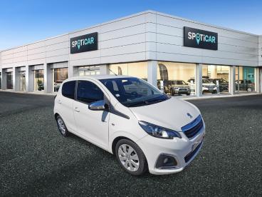 SPOTICAR Peugeot 108 Vti 72 Style Occasion - Citadine Essence Blanc - Brindas - 1203971670_2