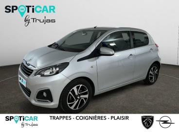SPOTICAR Peugeot 108 Vti 72ch S&s Bvm5 Allure Occasion - Citadine Essence Gris - Plaisir - 1203973824_1