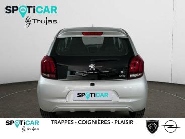 SPOTICAR Peugeot 108 Vti 72ch S&s Bvm5 Allure Occasion - Citadine Essence Gris - Plaisir - 1203973824_4