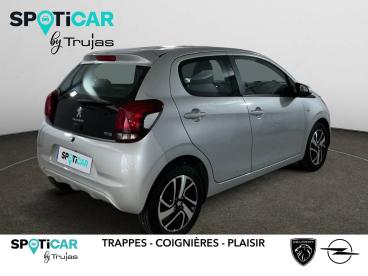 SPOTICAR Peugeot 108 Vti 72ch S&s Bvm5 Allure Occasion - Citadine Essence Gris - Plaisir - 1203973824_5