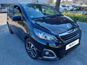 SPOTICAR Peugeot 108 Vti 72ch Bvm5 Allure Occasion - Citadine Essence Noir - Marseille Cedex 8 - 1203974564_3