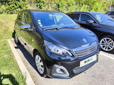 SPOTICAR Peugeot 108 Vti 72ch Bmp5 Style Occasion - Citadine Essence Noir - Nanterre - 1203981287_4