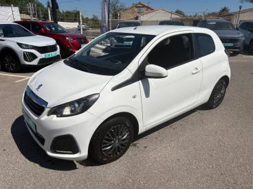 SPOTICAR Peugeot 108 1.0 Vti Access 3p Occasion - Citadine Essence Blanc Lipizan - Salon De Provence - 1203982297_1