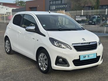 SPOTICAR Peugeot 108 Vti 72 S&s Style Occasion - Citadine Essence Blanc - Latresne - 1203988533_4
