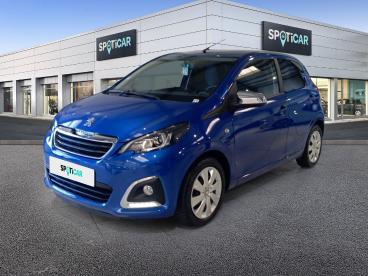 SPOTICAR Peugeot 108 Vti 72ch S&s Bvm5 Style Occasion - Citadine Essence Bleu Calvi - St Quentin - 1203990759_1