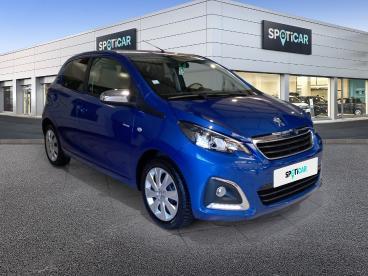 SPOTICAR Peugeot 108 Vti 72ch S&s Bvm5 Style Occasion - Citadine Essence Bleu Calvi - St Quentin - 1203990759_3