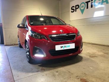 SPOTICAR Peugeot 108 Vti 72ch S&s Bvm5 Style Occasion - Citadine Essence Rouge - Pessac - 1203994785_2