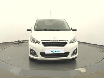 SPOTICAR Peugeot 108 Vti 72ch S&s Bvm5 Style Occasion - Citadine Essence Blanc - Vannes - 1204000787_2