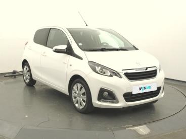 SPOTICAR Peugeot 108 Vti 72ch S&s Bvm5 Style Occasion - Citadine Essence Blanc - Vannes - 1204000787_3