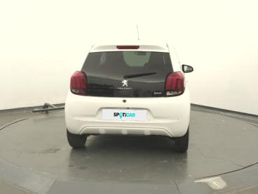 SPOTICAR Peugeot 108 Vti 72ch S&s Bvm5 Style Occasion - Citadine Essence Blanc - Vannes - 1204000787_5