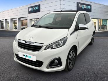 SPOTICAR Peugeot 108 1.0 Vti 68ch Etg5 Allure Occasion - Citadine Essence Blanc - Velizy - 1204016132_1
