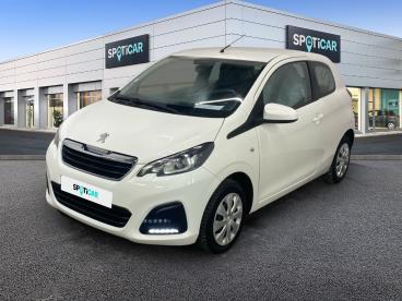 SPOTICAR Peugeot 108 Vti 72ch Bvm5 Active Occasion - Citadine Essence Blanc - Toulouse - 1204022701_1