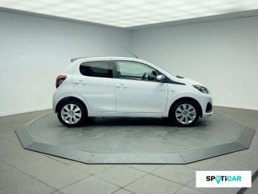 SPOTICAR Peugeot 108 Vti 72ch S&s Bvm5 Style Occasion - Citadine Essence Blanc - Tarbes - 1204028318_4