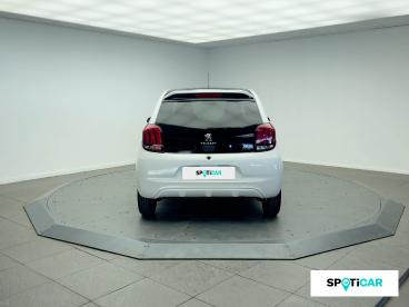 SPOTICAR Peugeot 108 Vti 72ch S&s Bvm5 Style Occasion - Citadine Essence Blanc - Tarbes - 1204028318_5