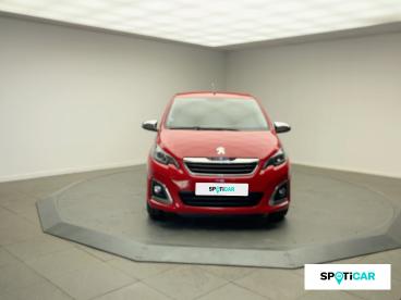 SPOTICAR Peugeot 108 Style Vti 72 S Occasion - Citadine Essence P. Opaque Rouge Scarlett - Tarbes - 1204034781_2