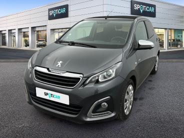 SPOTICAR Peugeot 108 Vti 72ch S&s Bvm5 Style Top! Occasion - Citadine Essence Gris - Aulnay - 1204040213_1