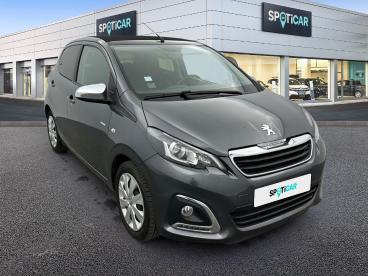 SPOTICAR Peugeot 108 Vti 72ch S&s Bvm5 Style Top! Occasion - Citadine Essence Gris - Aulnay - 1204040213_3
