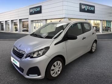 SPOTICAR Peugeot 108 Vti 72 Like S&s 4cv 5p Occasion - Citadine Essence Gris Gallium (m) - Quimper - 1204092667_1