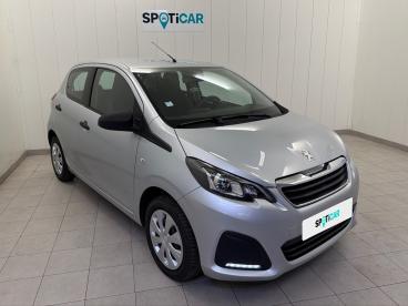 SPOTICAR Peugeot 108 Vti 72 Like S&s 4cv 5p Occasion - Citadine Essence Gris Gallium (m) - Quimper - 1204092667_3