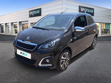 SPOTICAR Peugeot 108 Vti 72ch S&s Bvm5 Style Occasion - Citadine Essence Noir - Marseille Cedex 8 - 1204159911_1