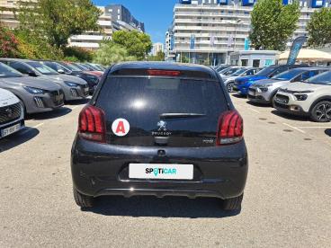 SPOTICAR Peugeot 108 Vti 72ch S&s Bvm5 Style Occasion - Citadine Essence Noir - Marseille Cedex 8 - 1204159911_4