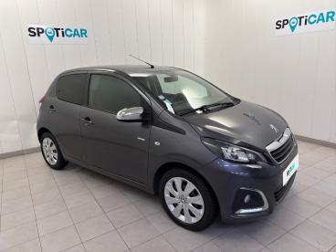 SPOTICAR Peugeot 108 Vti 72 Style S&s 4cv 5p Occasion - Citadine Essence Gris Galaxite (m) - Brest - 1204185275_3