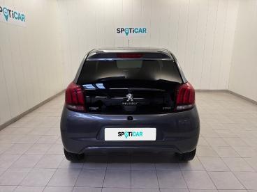 SPOTICAR Peugeot 108 Vti 72 Style S&s 4cv 5p Occasion - Citadine Essence Gris Galaxite (m) - Brest - 1204185275_5