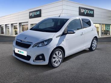 SPOTICAR Peugeot 108 Vti 72ch S&s Bvm5 Style Occasion - Citadine Essence Blanc - Alencon - 1204235315_1