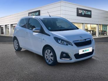 SPOTICAR Peugeot 108 Vti 72ch S&s Bvm5 Style Occasion - Citadine Essence Blanc - Alencon - 1204235315_3