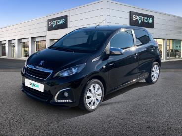 SPOTICAR Peugeot 108 Vti 72ch S&s Bvm5 Style Occasion - Citadine Essence Noir - Alencon - 1204235316_1