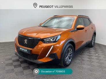 SPOTICAR Peugeot 2008 Puretech 100 S&s Bvm6 Style Occasion - Suv-4x4 Essence Teinte M. Orange Fusion - Villeparisis - 1203590321_1