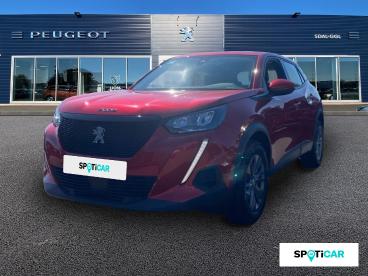 SPOTICAR Peugeot 2008 1.2 Puretech 130ch S&s Active Occasion - Suv-4x4 Essence Rouge Elixir (s) - Limoges - 1203597894_1