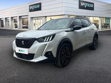 SPOTICAR Peugeot 2008 1.2 Puretech 130ch S&s Gt Eat8 Occasion - Suv-4x4 Essence Blanc Nacré (n) - Dechy - 1203631264_1