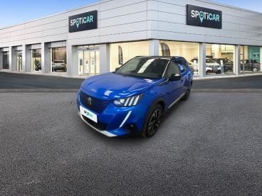 SPOTICAR Peugeot 2008 Electrique 136 Ch Gt Pack Occasion - Suv-4x4 Electrique Bleu - Lormont - 1203641705_1