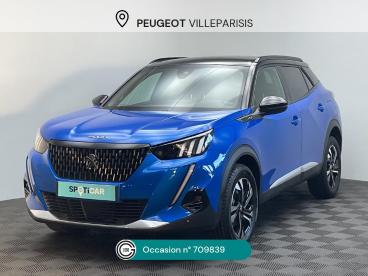 SPOTICAR Peugeot 2008 Bluehdi 130 S&s Eat8 Gt Occasion - Suv-4x4 Diesel Bleu Clair - Villeparisis - 1203665746_1