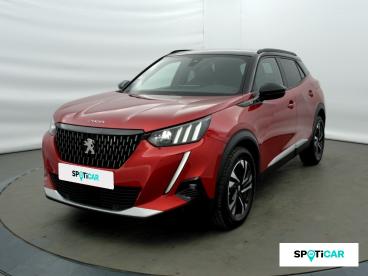 SPOTICAR Peugeot 2008 1.2 Puretech 130ch S&s Gt Eat8 Occasion - Suv-4x4 Essence Rouge Elixir (s) - Grenoble - 1203678634_1