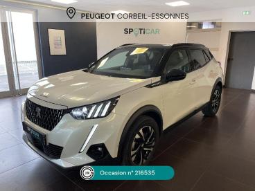 SPOTICAR Peugeot 2008 Puretech 130 S&s Bvm6 Gt Occasion - Suv-4x4 Essence Teinte Spéciale Blanc Nacré - Corbeil Essonnes - 1203709443_1
