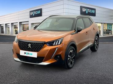 SPOTICAR Peugeot 2008 Puretech 130 S&s Bvm6 Gt Occasion - Suv-4x4 Essence Orange Fusion - Perpignan - 1203721272_1