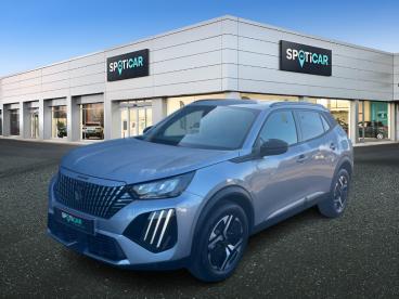 SPOTICAR Peugeot 2008 Hybrid 136 E-dcs6 Allure Occasion - Suv-4x4 Hybride Gris Clair - Eauze - 1203727512_1