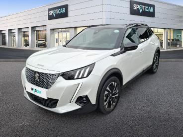 SPOTICAR Peugeot 2008 Electrique 136 Ch Gt Occasion - Suv-4x4 Electrique Blanc - Saint Sulpice Sur Risle - 1203735826_1
