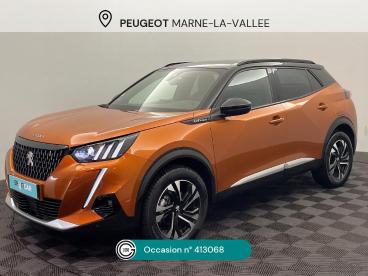 SPOTICAR Peugeot 2008 Puretech 130 S&s Bvm6 Gt Line Occasion - Suv-4x4 Essence Orange Clair - Montevrain - 1203738203_1