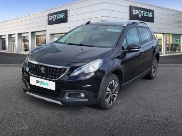 SPOTICAR Peugeot 2008 Bluehdi 120 S&s Eat6 Allure Occasion - Suv-4x4 Diesel Noir - Chateaubriant - 1203742037_1