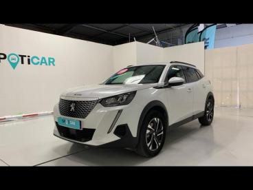 SPOTICAR Peugeot 2008 E-2008 136ch Allure Occasion - Suv-4x4 Electrique Peinture Metallisee Vernie Blanc Na - Avignon - 1203750350_1
