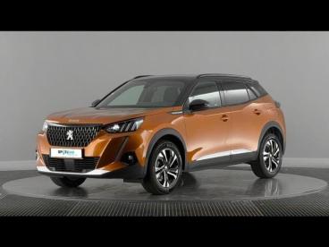 SPOTICAR Peugeot 2008 1.2 Puretech 130ch S&s Gt Line Eat8 7cv Occasion - Suv-4x4 Essence Orange Fusion (m) - Riom Le Beau - 1203750639_1