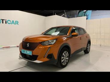 SPOTICAR Peugeot 2008 E-2008 136ch Active Occasion - Suv-4x4 Electrique Teinte Metallisee Orange Fusion - Avignon - 1203758909_1