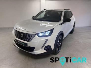 SPOTICAR Peugeot 2008 E-2008 136ch Allure Occasion - Suv-4x4 Electrique Blanc Nacré (n) - Obernai - 1203767156_1
