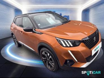SPOTICAR Peugeot 2008 1.5 Bluehdi 130ch S&s Gt Line Eat8 7cv Occasion - Suv-4x4 Diesel Orange Fusion (m) - Bethune - 1203812110_3