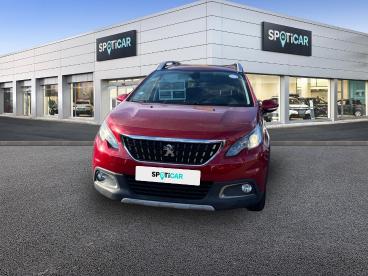 SPOTICAR Peugeot 2008 Bluehdi 120ch S&s Eat6 Allure Occasion - Suv-4x4 Diesel Rouge - Narbonne - 1203856414_2